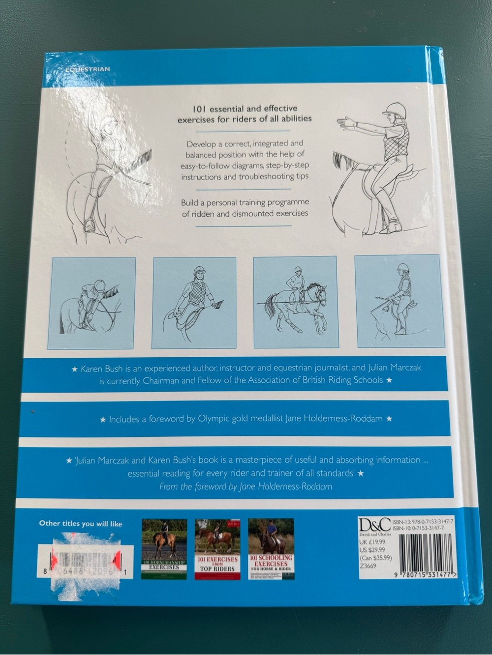 101 Riding Exercises Training Guide - Blue Cover - Picture 2 of 5